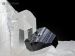 Anatase Crystal with Quartz