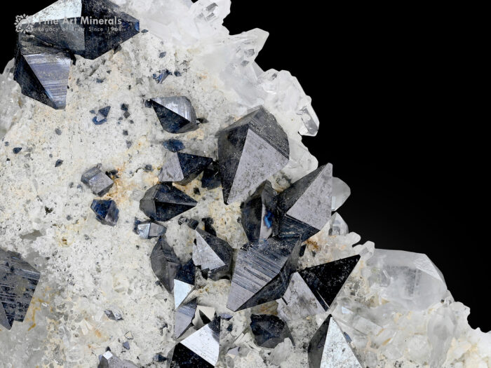 Anatase cluster with Quartz on Matrix