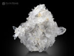 Anatase cluster with Quartz on Matrix