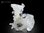 Anatase with Quartz from Pakistan