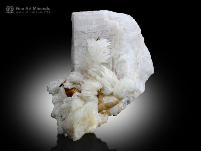 Apatite with Cleavelandite from Pakistan