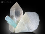 Aquamarine with Quartz and Feldspar