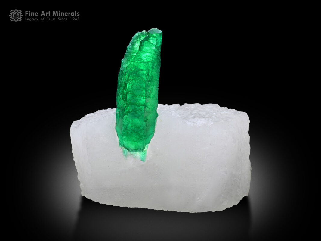 Emerald with Quartz from Pakistan