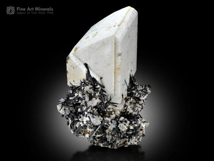 Feldspar with Schorl and Quartz from Pakistan