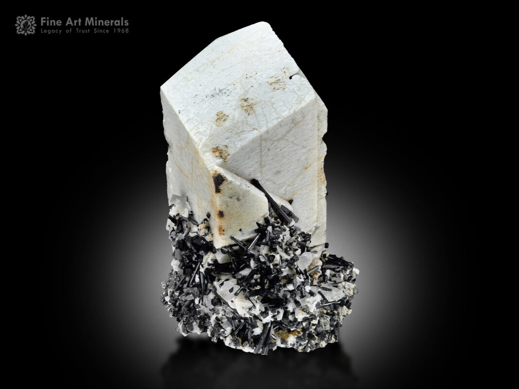 Feldspar with Schorl and Quartz from Pakistan