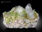 Pollucite with Tourmaline and Quartz from Pakistan