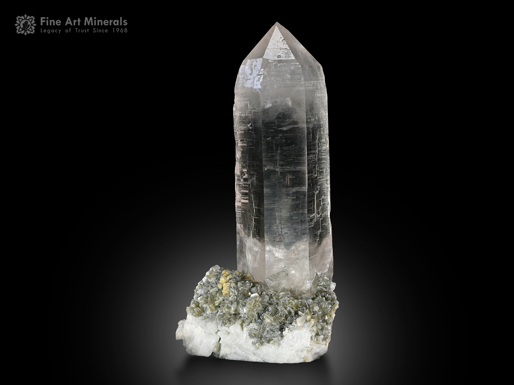 Quartz Crystal on Matrix from Pakistan