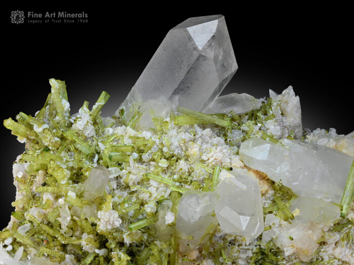 Quartz with Tourmaline from Pakistan