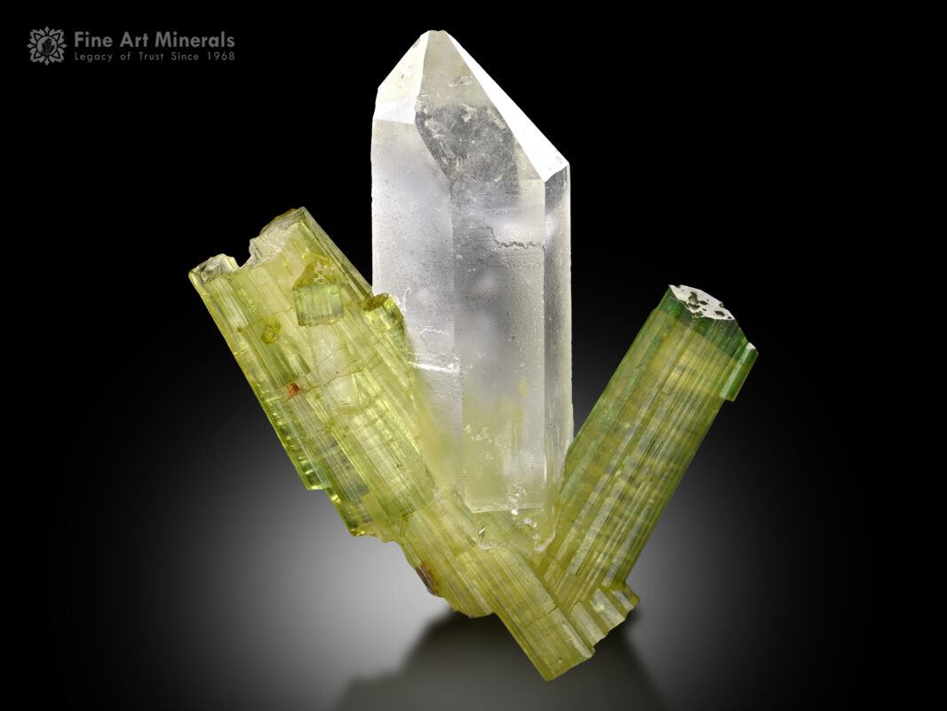 Quartz with Tourmaline from Pakistan