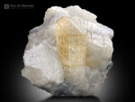 Topaz with Quartz on Matrix