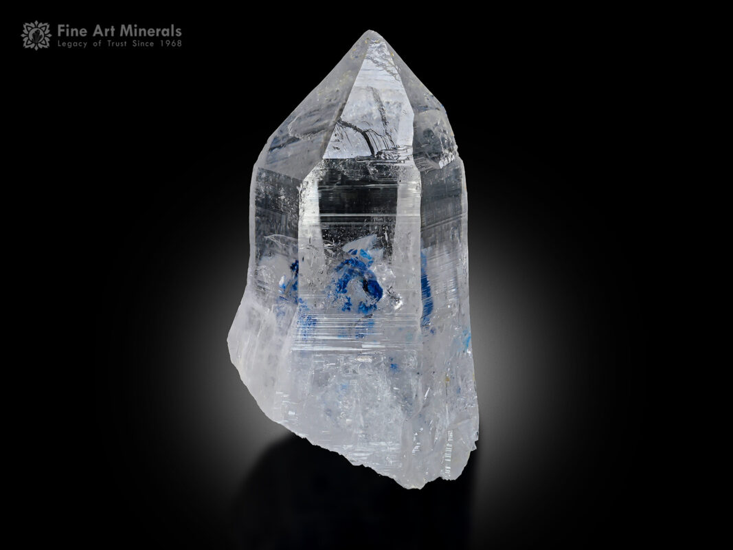 Dumortierite Quartz from Brazil