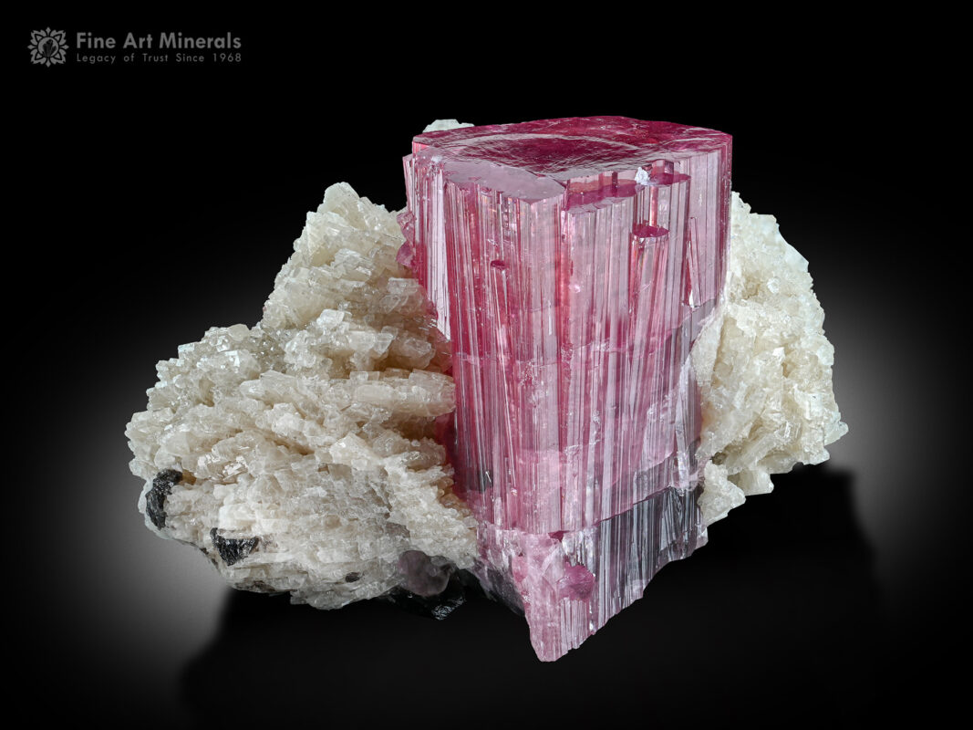 Rubellite Tourmaline with Albite