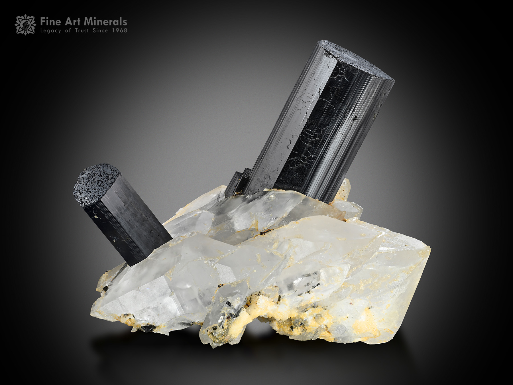 Schorl with Quartz from Pakistan