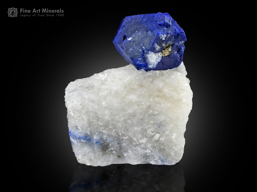 Lazurite on Matrix