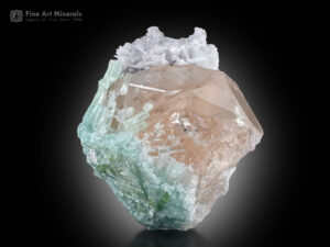 Morganite with Tourmaline