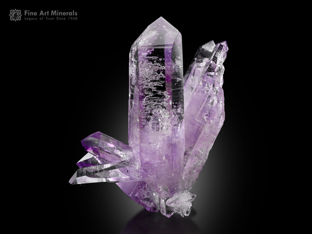 A good color quartz var. amethyst cluster from Mexico..