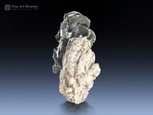 Finest specimen of hematite with rutile from Switzerland.