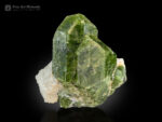 Diopside on matrix from Badakhshan Province, Afghanistan.