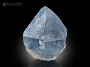 Dumortierite included Quartz from Vaca Morta quarry, Serra da Vereda, Boquira, Bahia, Brazil.