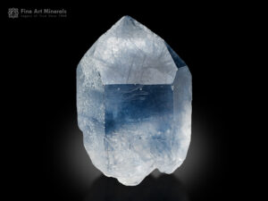 Dumortierite included Quartz from Vaca Morta quarry, Serra da Vereda, Boquira, Bahia, Brazil.Dumortierite included Quartz from Vaca Morta quarry, Serra da Vereda, Boquira, Bahia, Brazil.