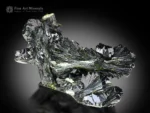 Fine mineral specimen of bow tie epidote with superb luster and sharp radiating crystal blades from Kharan District, Balochistan, Pakistan