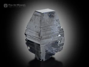 Anatase crystal from Kharan District, Pakistan — thumbnail specimen with metallic luster and sharp edges.