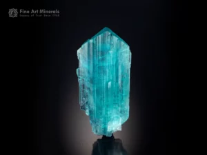 Euclase crystal with sharp form and multi-peak termination.