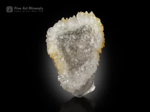rose quartz ring growth crystals surrounding smoky quartz matrix specimen