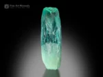 Beryl var. aquamarine crystal with sea green to blue color and excellent clarity from the Jaqueto mine.