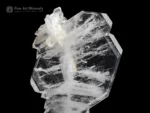 Faden quartz specimen with central faden line and clear crystals from Zhob Mine, Pakistan.