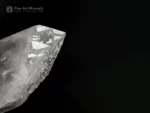 Large doubly terminated Quartz crystal with glassy luster and sharp termination.